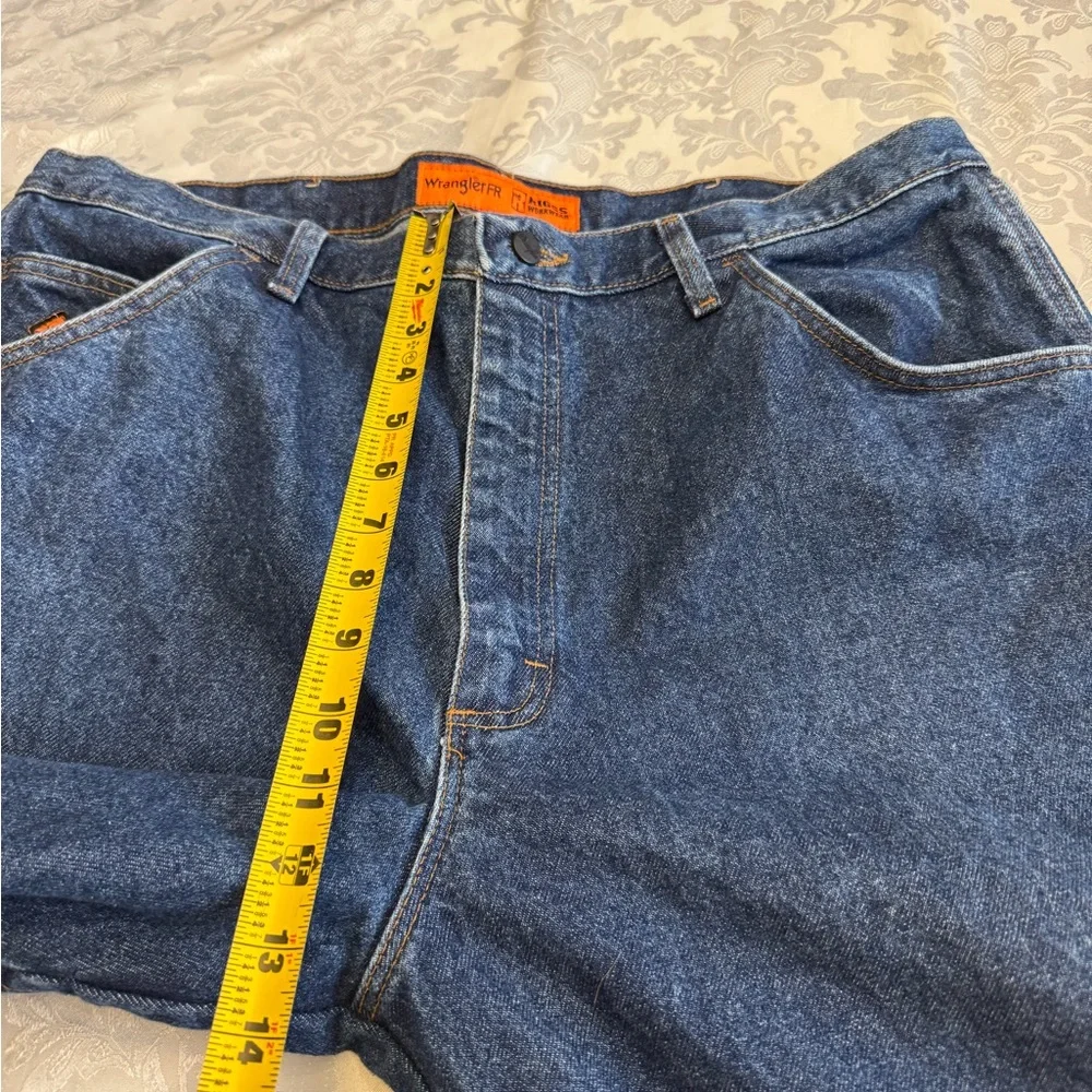 Wrangler FR Flame Resistant Riggs Relaxed Fit Blue Jean Men’s Size 40x32 FR3W050